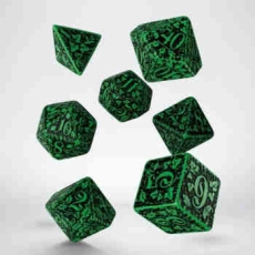 QW Forest Dice Set Green/Black