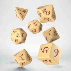 QW Classic Dice Set Beige/Black