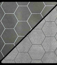 CHX96680 Two Color Vinyl MAt Black Grey Hexes