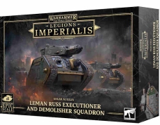 Legion Imperialis Leman Russ Executioner and Demolisher Squad