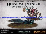 Herald of Tzeentch on burning chariot